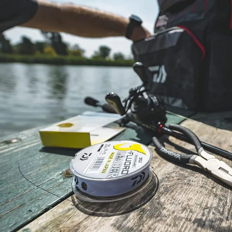 DAIWAJ-FLUORO Fluorocarbon Lea - đánh giá và giá Ice Fishing Line
